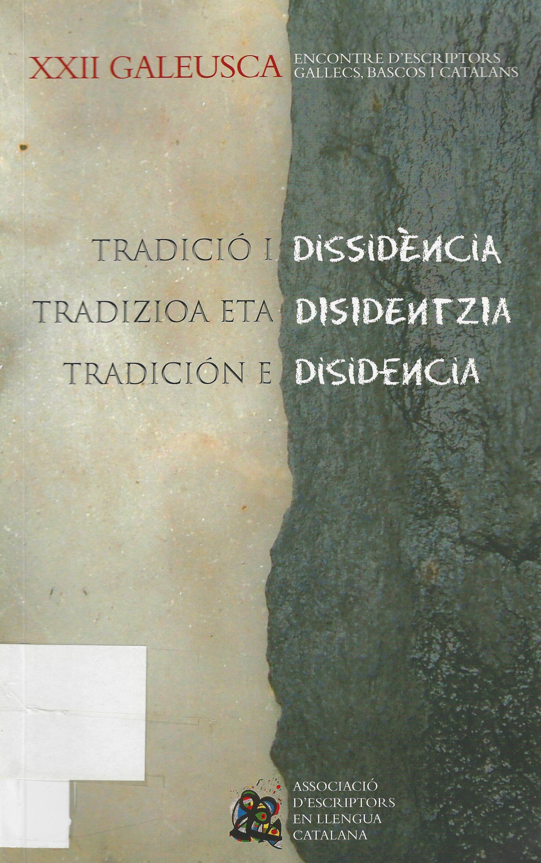 Imagen de portada del libro Tradició i dissidència