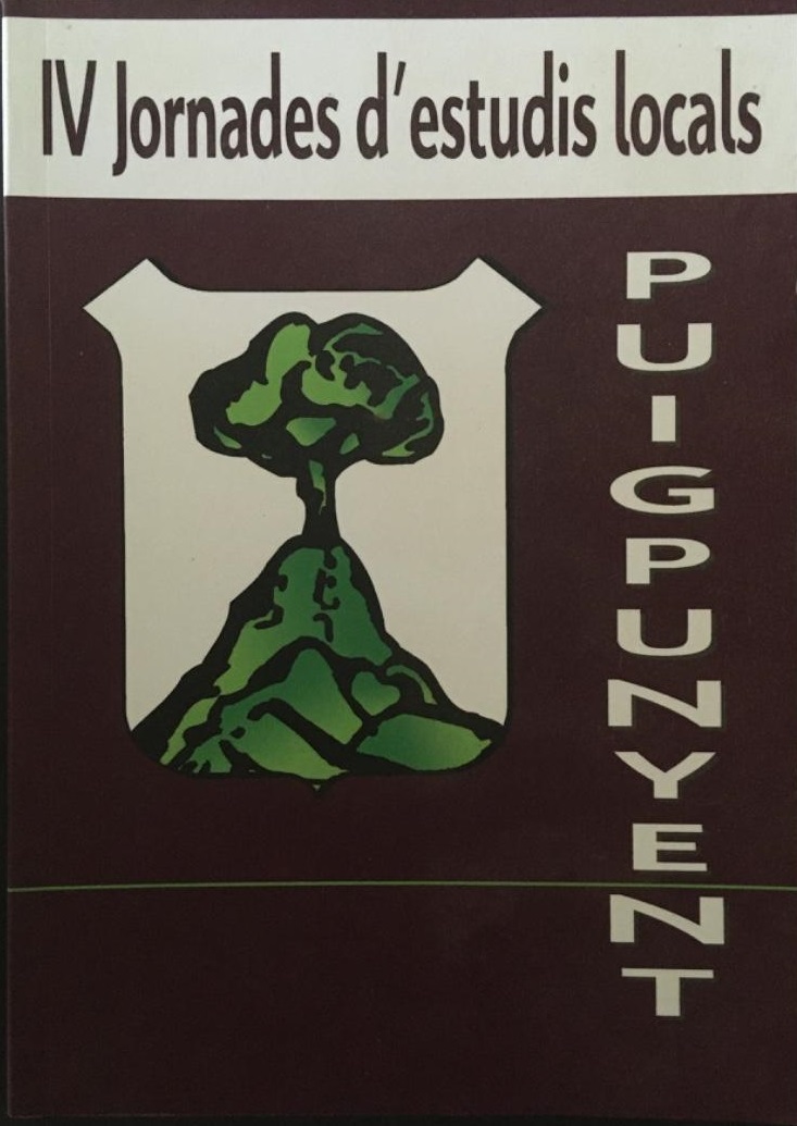 Imagen de portada del libro IV Jornades d'Estudis Locals de Puigpunyent