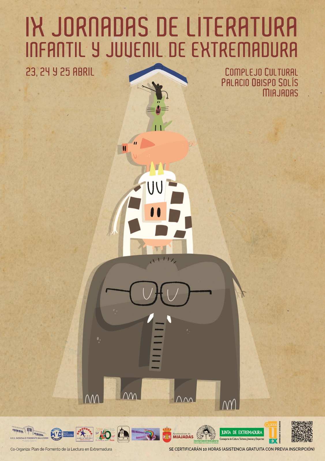 Imagen de portada del libro IX Jornadas de literatura infantil y juvenil de Extremadura