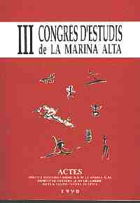 Imagen de portada del libro III Congrés d'Estudis de la Marina Alta