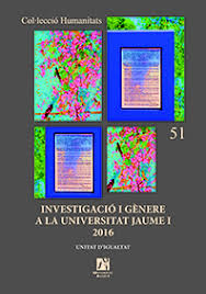 Imagen de portada del libro Investigació i gènere a la Universitat Jaume I 2016