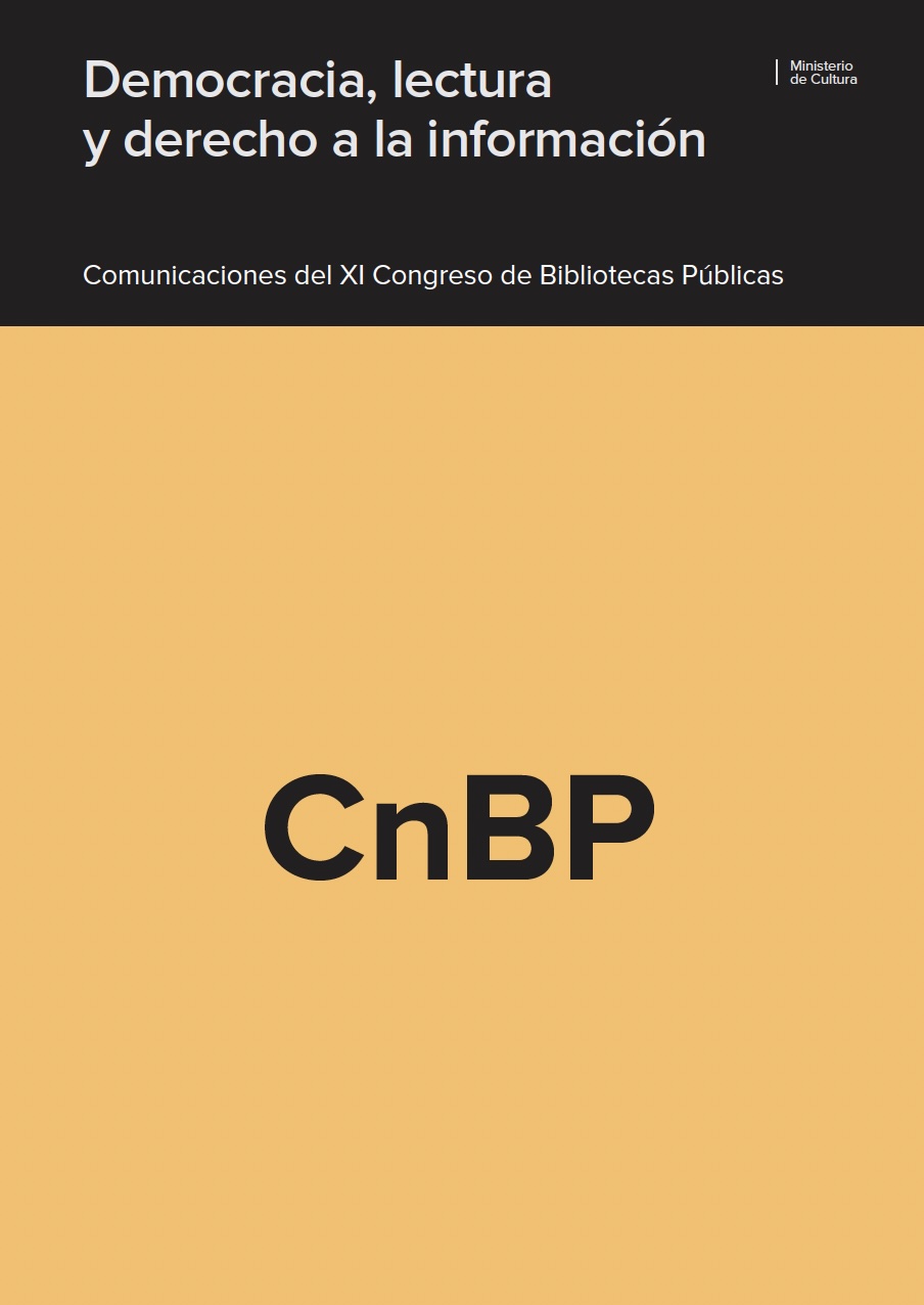 Imagen de portada del libro XI Congreso de Bibliotecas Públicas
