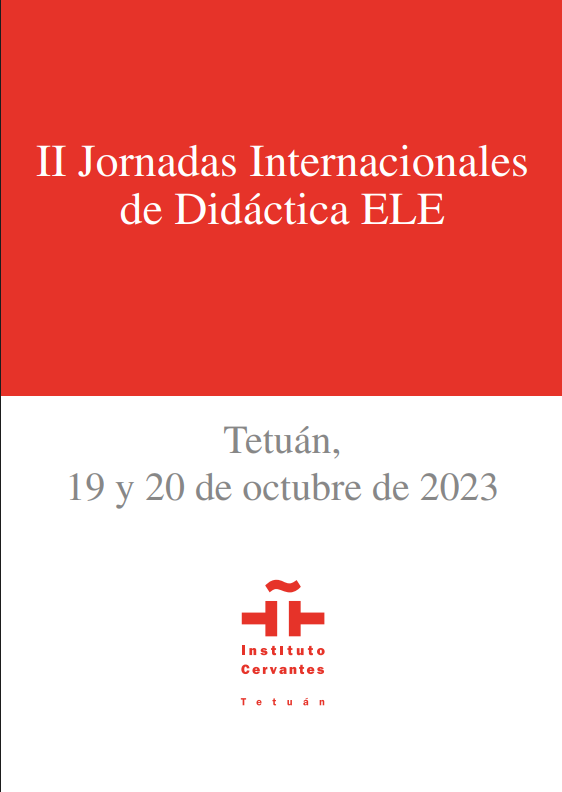 Imagen de portada del libro II Jornadas Internacionalesde Didáctica ELE