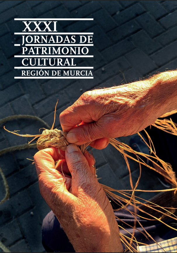Imagen de portada del libro XXXI Jornadas de Patrimonio Cultural de la Región de Murcia
