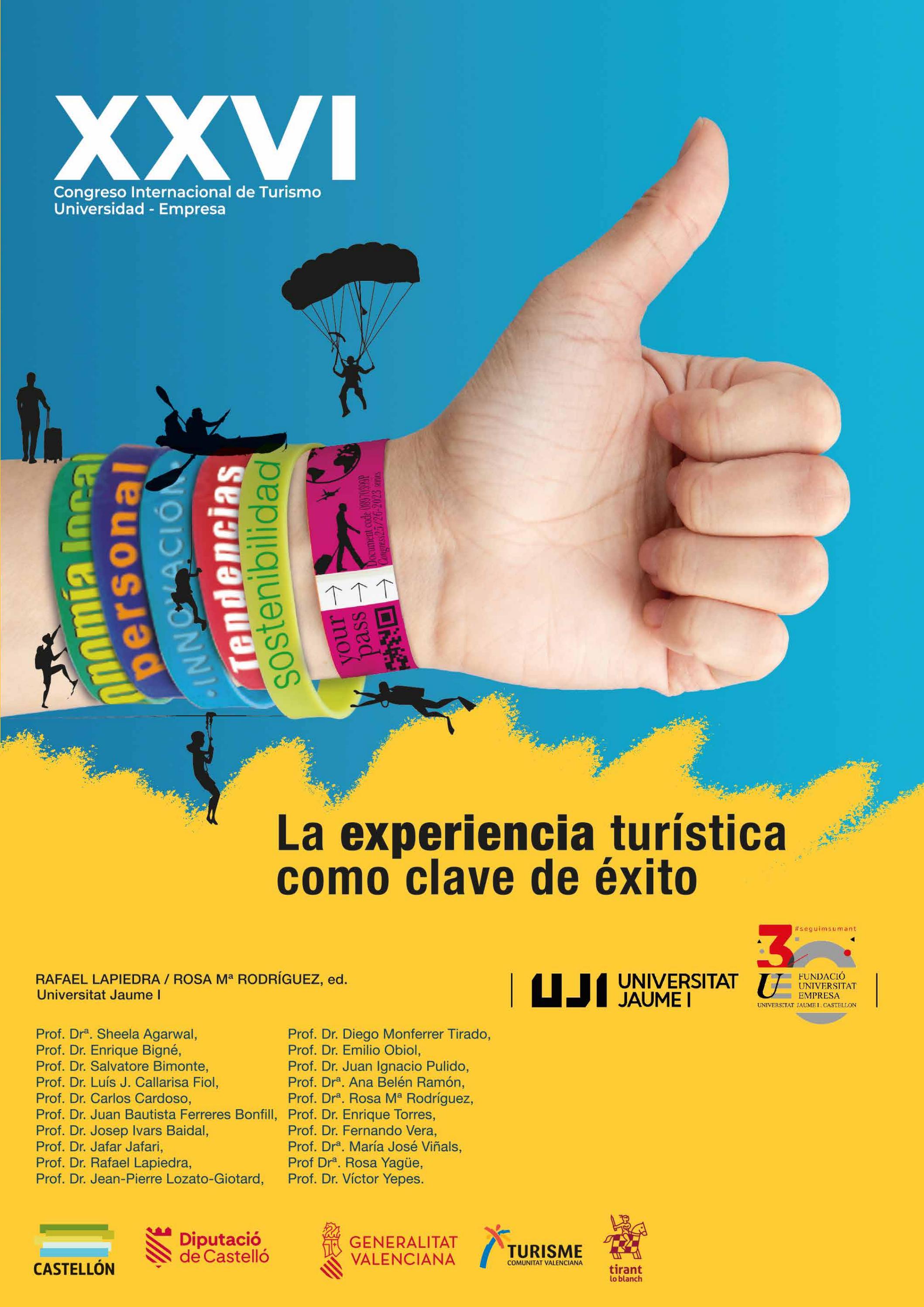 Imagen de portada del libro La experiencia turística como clave de éxito