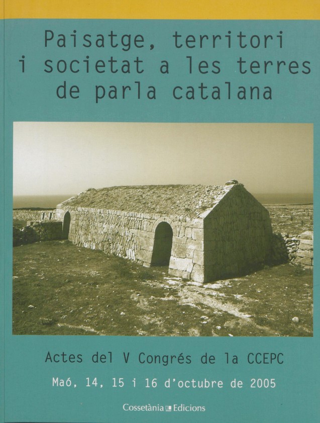 Imagen de portada del libro Paisatge, territori i societat a les terres de parla catalana