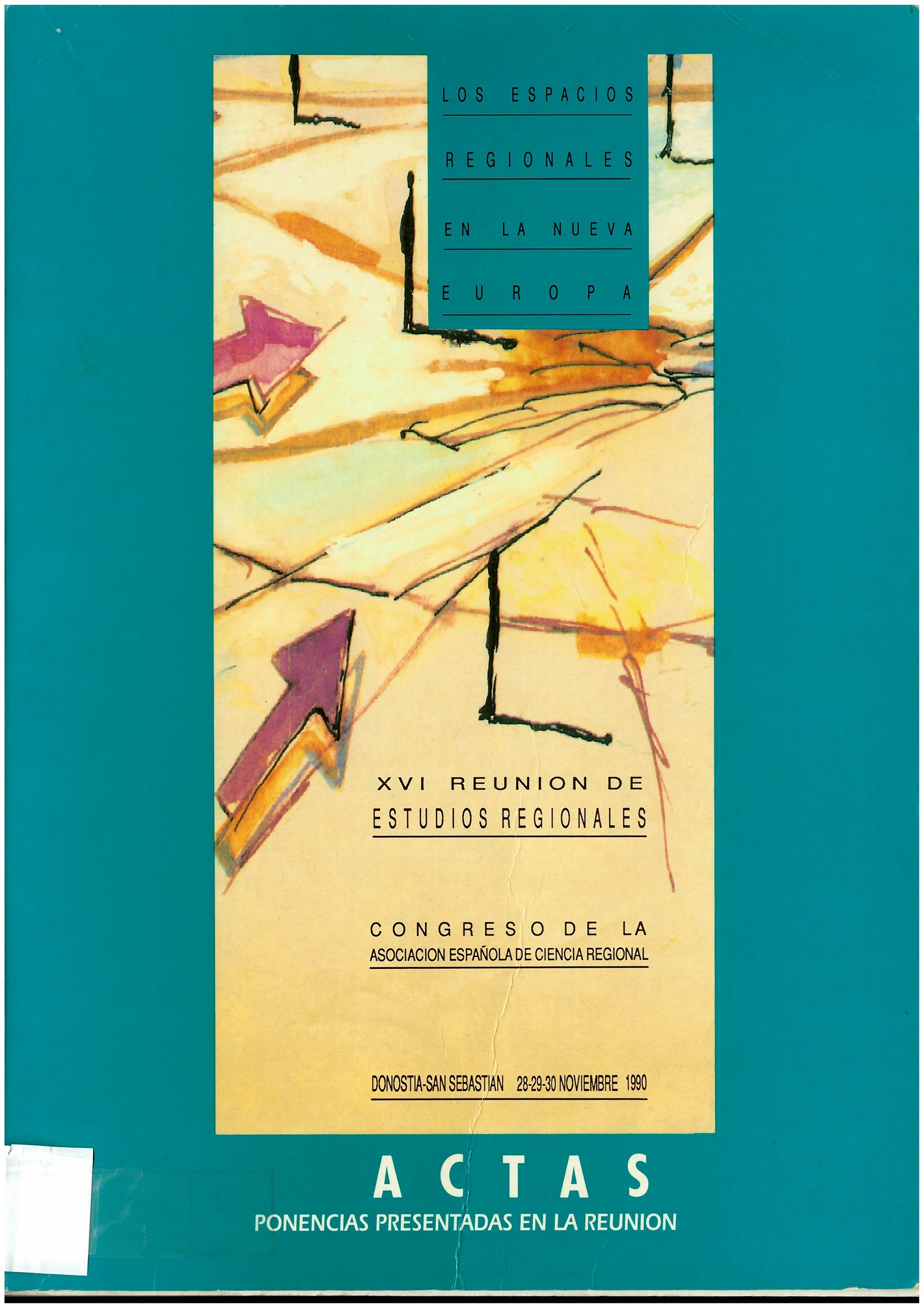 Imagen de portada del libro Los espacios regionales en la nueva Europa