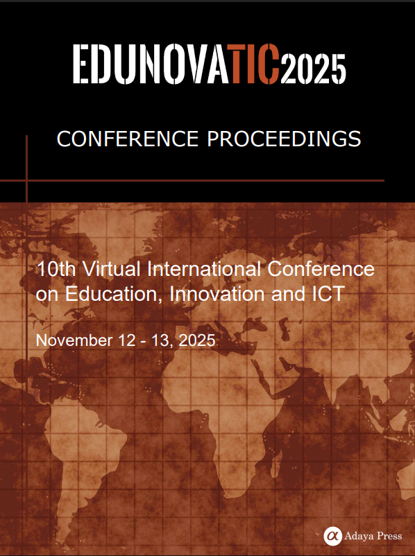 Imagen de portada del libro EDUNOVATIC 2025 Conference Proceedings