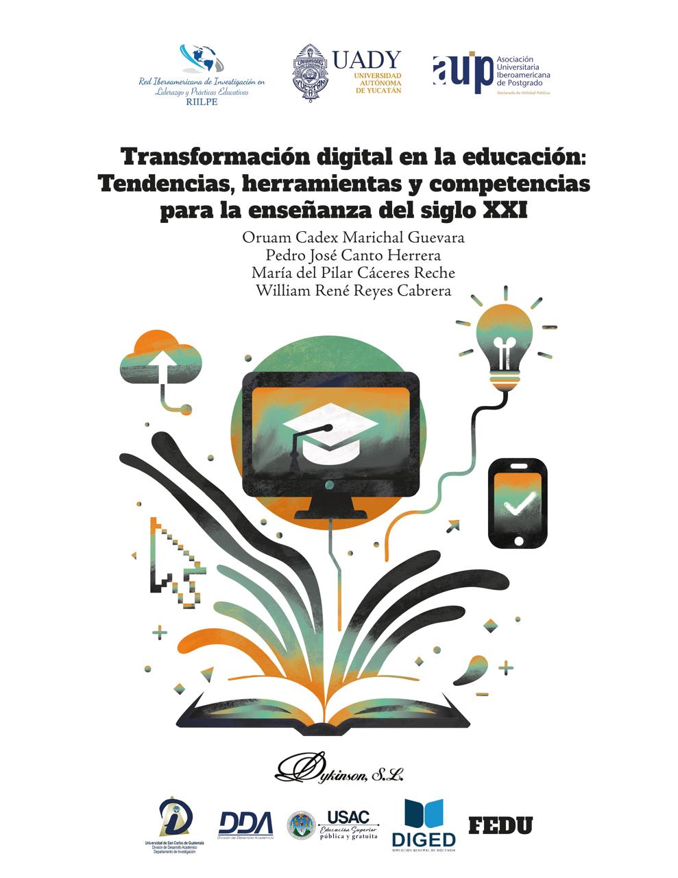 Imagen de portada del libro Transformación digital en la educación: tendencias, herramientas y competencias para la enseñanza del siglo XXI