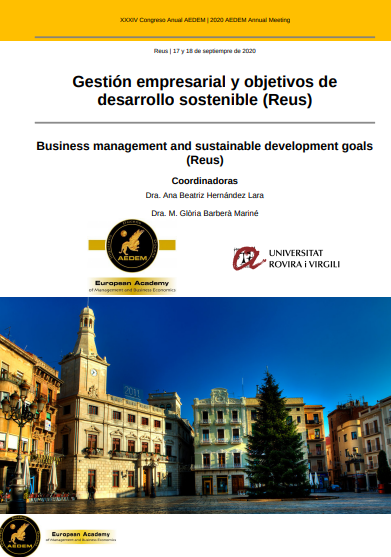 Imagen de portada del libro Gestión empresarial y objetivos de desarrollo sostenible (Reus)