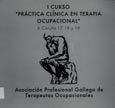 Imagen de portada del libro I Curso "práctica clínica en terapia ocupacional"