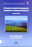 Imagen de portada del libro III Congreso Español de Biogeografía. Comunicaciones