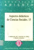 Imagen de portada del libro Aspectos didácticos de las ciencias sociales, 15