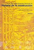 Imagen de portada del libro Actas del Tercer Congreso Nacional de Historia de la construcción