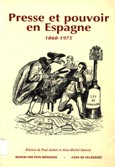 Imagen de portada del libro Presse et pouvoir en Espagne
