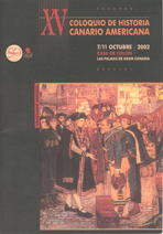 Imagen de portada del libro XV Coloquio de historia canario-americana