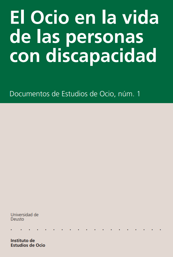 Imagen de portada del libro El ocio en la vida de las personas con discapacidad