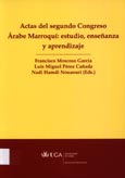 Imagen de portada del libro Actas del Segundo Congreso Arabe Marroquí