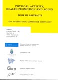 Imagen de portada del libro Physical activity, health promotion and aging