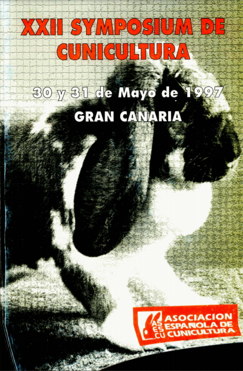 Imagen de portada del libro XXII Symposium de cunicultura