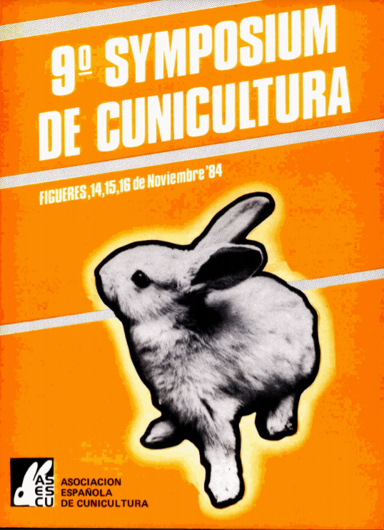 Imagen de portada del libro IX Symposium de cunicultura