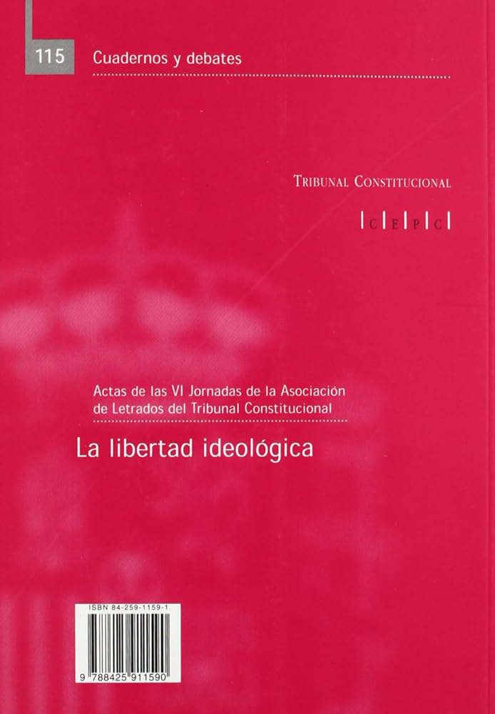 Imagen de portada del libro La libertad ideológica