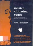 Imagen de portada del libro Música, ciudades, redes [Recurso electrónico]