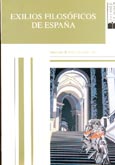 Imagen de portada del libro Exilios filosóficos de España