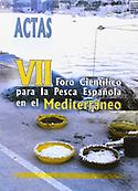 Imagen de portada del libro VII del Foro Científico sobre la pesca española en el Mediterráneo