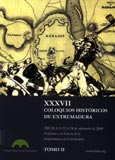 Imagen de portada del libro XXXVII Coloquios Históricos de Extremadura. Dedicados a la Guerra de la Independencia en Extremadura