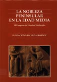 Imagen de portada del libro La nobleza peninsular en la Edad Media