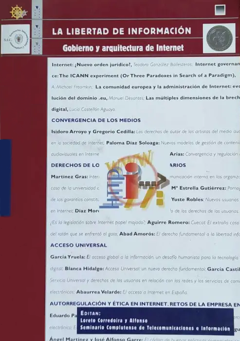 Imagen de portada del libro La libertad de información