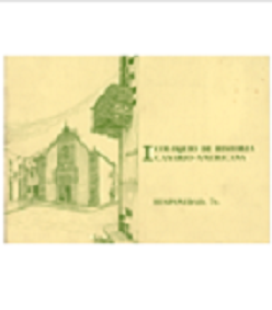 Imagen de portada del libro I Coloquio de Historia Canario-Americano