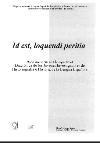Imagen de portada del libro Id est, loquendi peritia