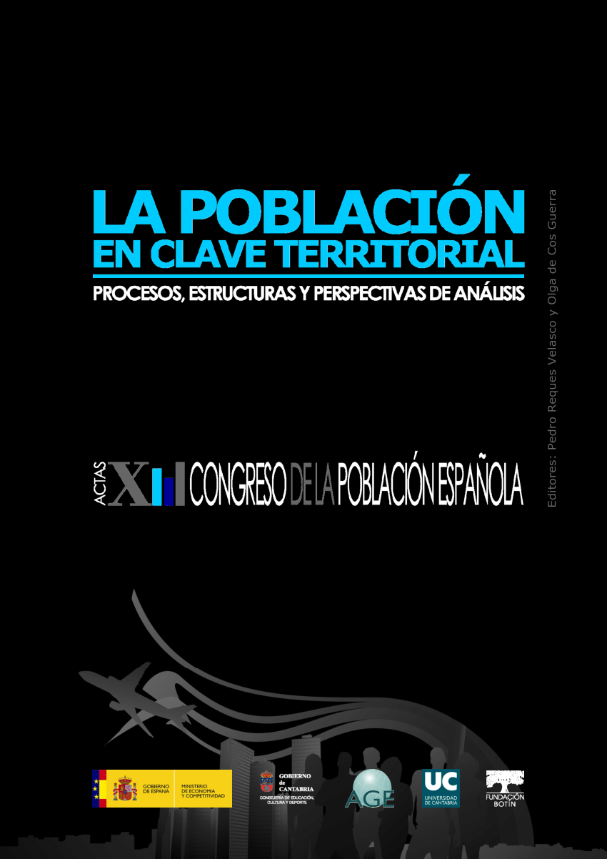 Imagen de portada del libro La población en clave territorial