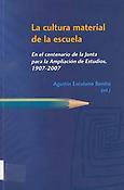 Imagen de portada del libro La cultura material de la escuela