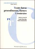 Imagen de portada del libro Teatre breu: procediments, formes i contextos