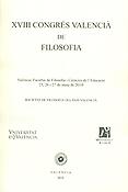 Imagen de portada del libro XVIII Congrès Valencià de Filosofia