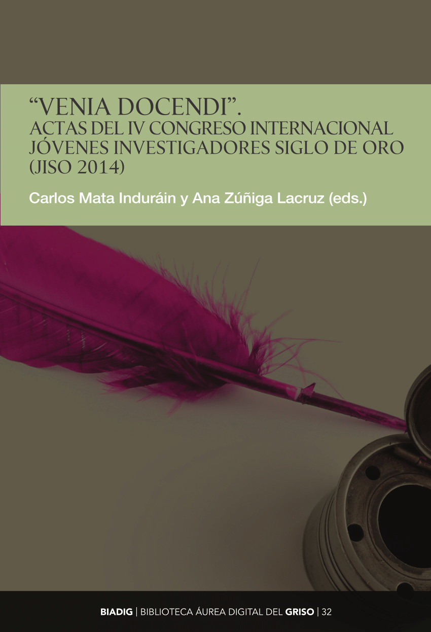 Imagen de portada del libro "Venia docendi"