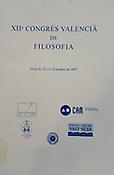Imagen de portada del libro XIIè Congrés Valencià de Filosofia