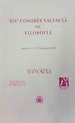 Imagen de portada del libro XIVè Congrès valenciá de filosofia