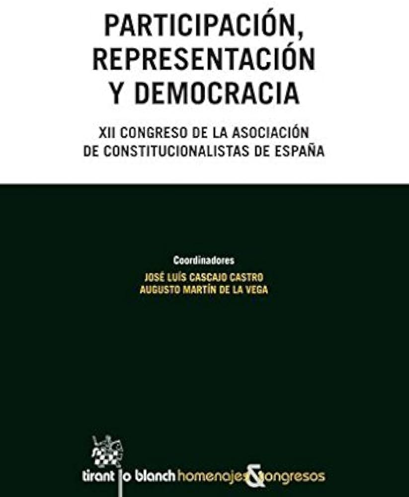 Imagen de portada del libro Participación, representación y democracia
