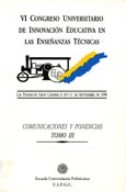 Imagen de portada del libro VI Congreso universitario de innovación educativa en las enseñanzas técnicas