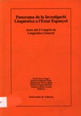 Imagen de portada del libro Panorama de la investigació lingüística a l'Estat espanyol