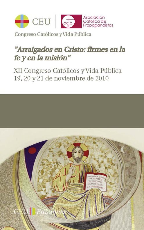 Imagen de portada del libro Arraigados en Cristo: firmes en la fe y en la misión