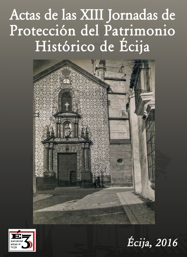 Imagen de portada del libro Actas de las XIII Jornadas de Protección del Patrimonio Histórico de Écija