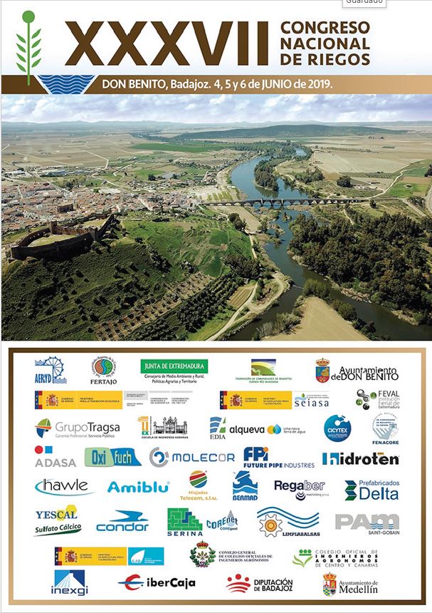 Imagen de portada del libro Actas del XXXVII Congreso Nacional de Riegos