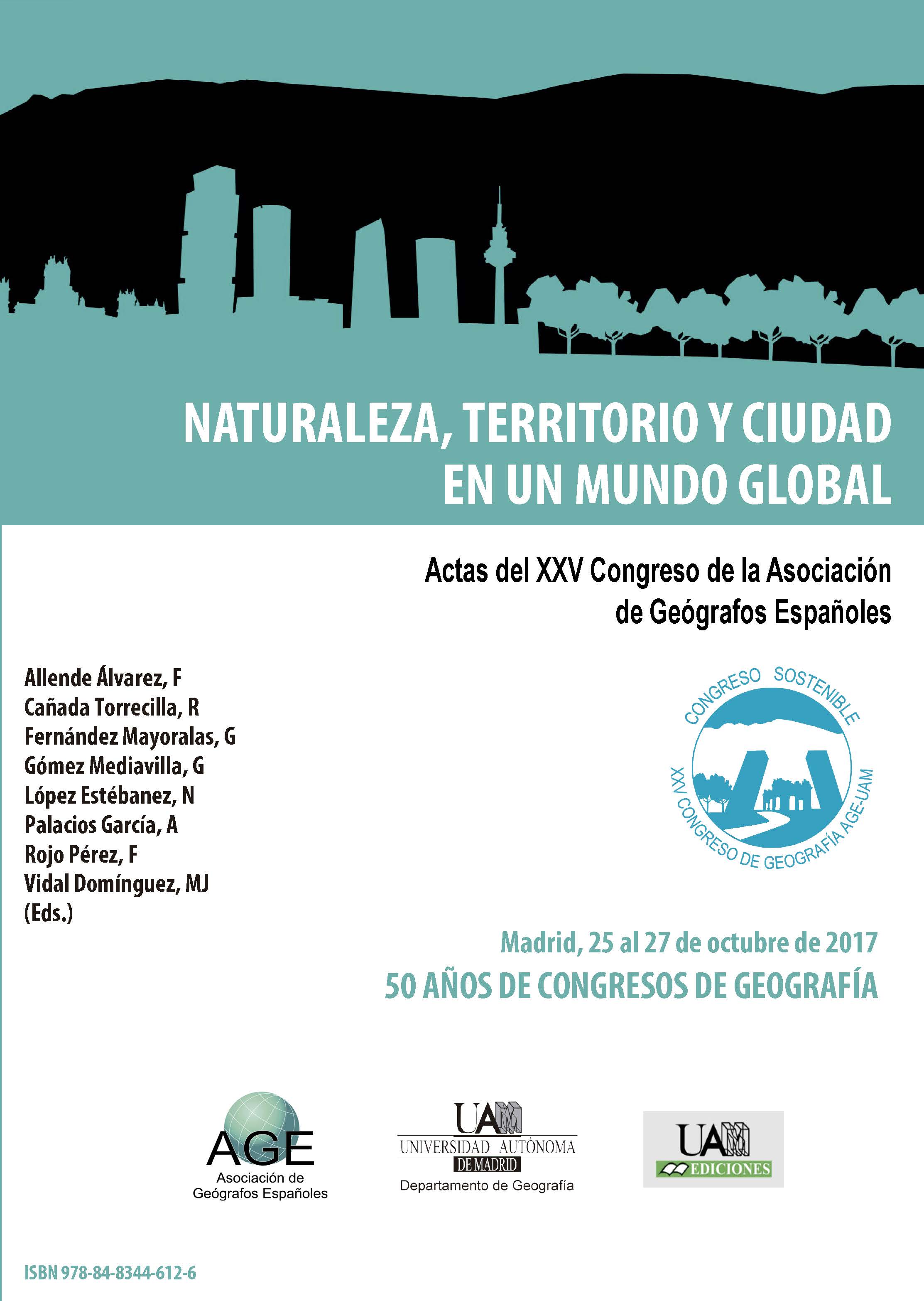 Imagen de portada del libro Naturaleza, territorio y ciudad en un mundo global