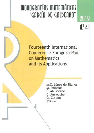 Imagen de portada del libro Fourteenth International Conference Zaragoza-Pau on Mathematics and its Applications