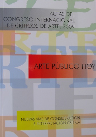 Imagen de portada del libro Arte público, hoy